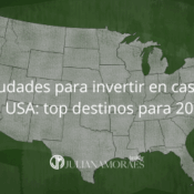 Ciudades para invertir en casas en USA: top destinos para 2025